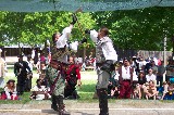 Human Chess. The King and Queen plays chess with Human pieces. The pieces fight before they get off the board Human Chess. The King and Queen plays chess with Human pieces. The pieces fight before they get off the board