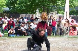 Human Chess. The King and Queen plays chess with Human pieces. The pieces fight before they get off the board Human Chess. The King and Queen plays chess with Human pieces. The pieces fight before they get off the board
