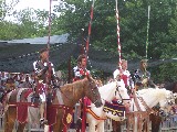 A couple of times a day Jousting tournaments are held at Scarborough Faire A couple of times a day Jousting tournaments are held at Scarborough Faire