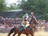 A couple of times a day Jousting tournaments are held at Scarborough Faire A couple of times a day Jousting tournaments are held at Scarborough Faire