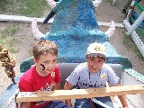 David and Jackson Sterling in a Swing at Scarborough Faire May 2006 David and Jackson Sterling in a Swing at Scarborough Faire May 2006