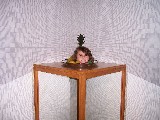 Rachels head, an optical illusion at Brisbane Museum.