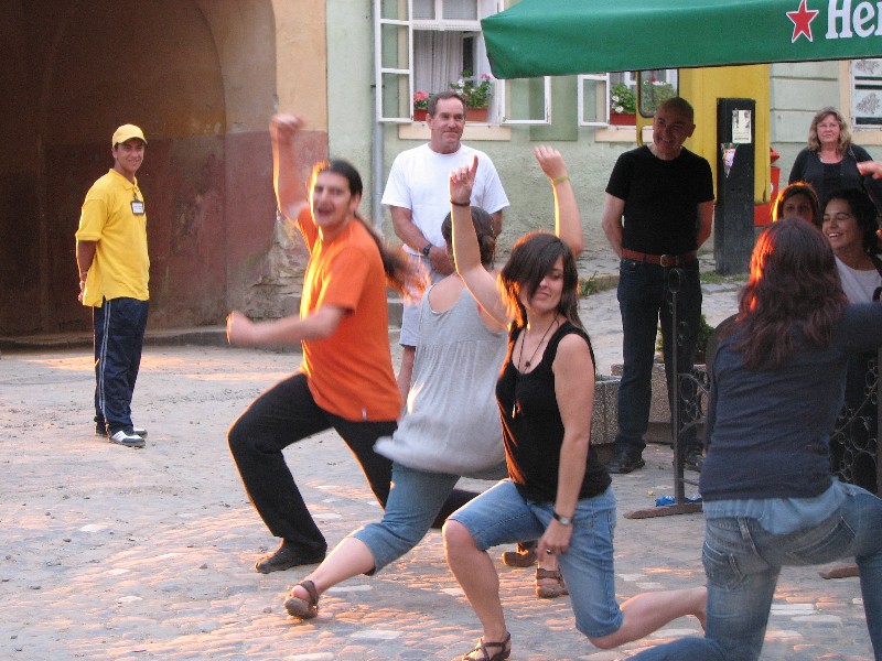 Dancing in Sighisoara