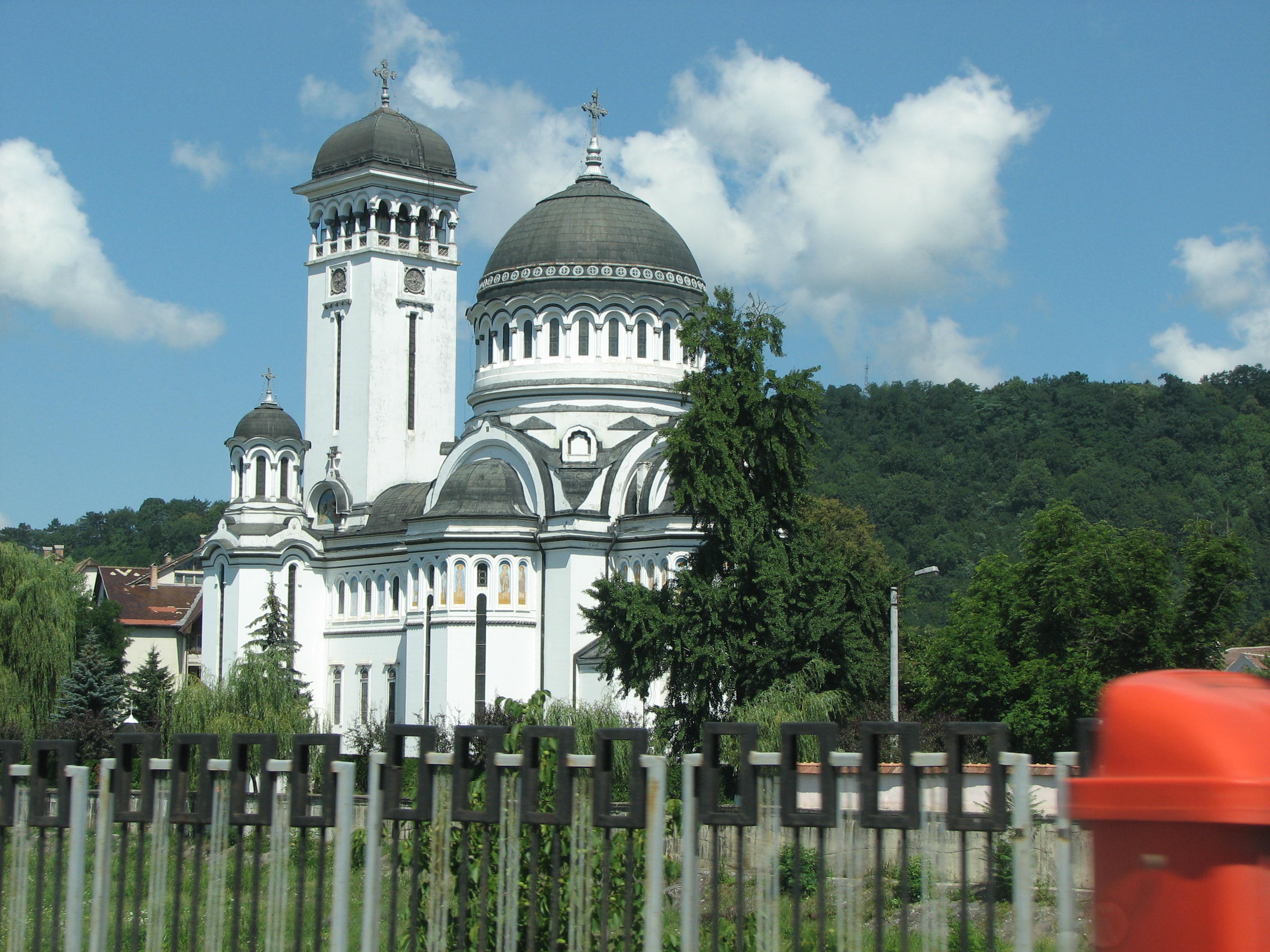 Arriving in Sighisoara