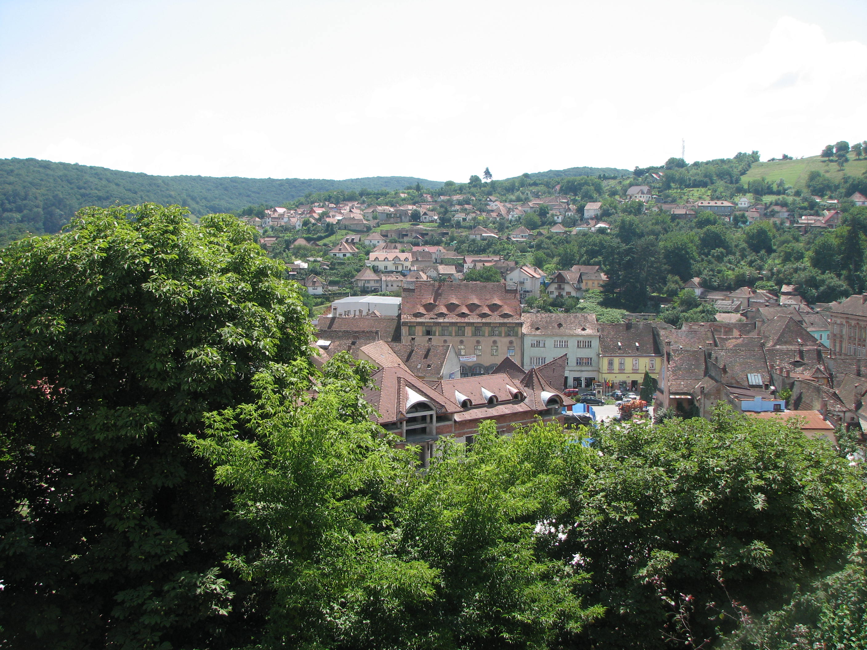 Arriving in Sighisoara