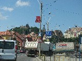 Arriving in Sighisoara