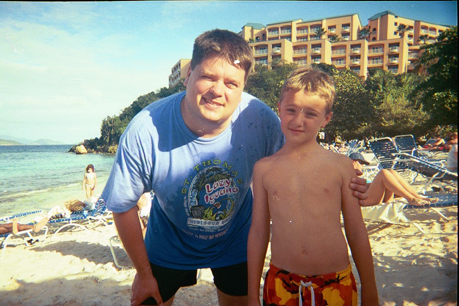 Thomas and Jacob in St. Thomas the Virgin Islands