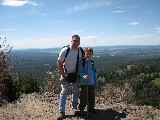 Thomas and David in Yellowstone National Park