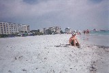 Jacob on the beach