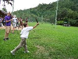 Spear throwing. These spears can be thrown very far with the help of stick that works as a lever Spear throwing. These spears can be thrown very far with the help of stick that works as a lever