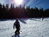 Jacob and Snowboarding actions. Jacob picked up Snowboarding very quickly. Jacobs snow baord instructor was Vicky from New Zeeland (2004)