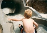 Jacob in a Water slide at Typhoon Lagoon Jacob in a Water slide at Typhoon Lagoon