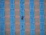 Window washer in Las Vegas