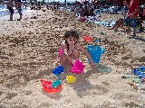 Rachel at Waikiki Beach