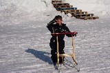 A spark is a swedish kick sled used for shopping and transportation. David knew right away how to use it and he believed the hotel placed them around the hotel for the convenience of the kids (not for the adults), oh well he had fun A spark is a swedish kick sled used for shopping and transportation. David knew right away how to use it and he believed the hotel placed them around the hotel for the convenience of the kids (not for the adults), oh well he had fun