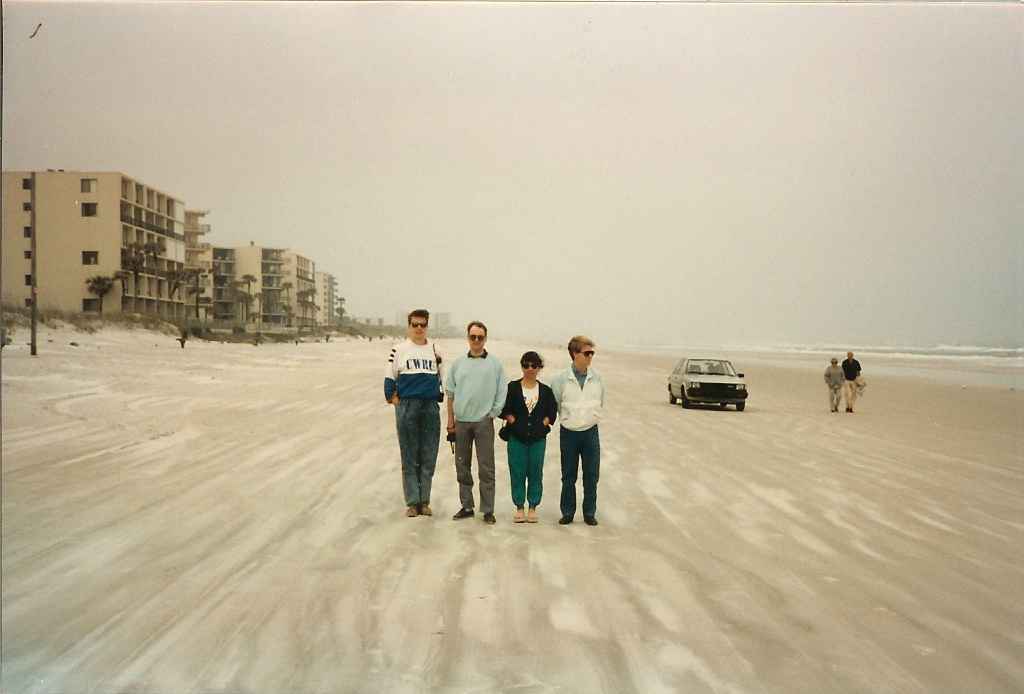 Arrival in New Smyrna Beach, Florida