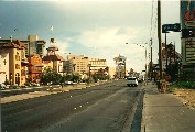 Passing through Las Vegas on my way back to see Claudia. Here I lost my credit card.