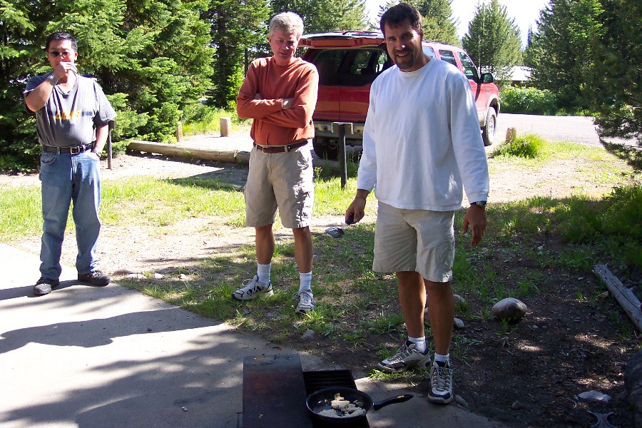 Cooking trout