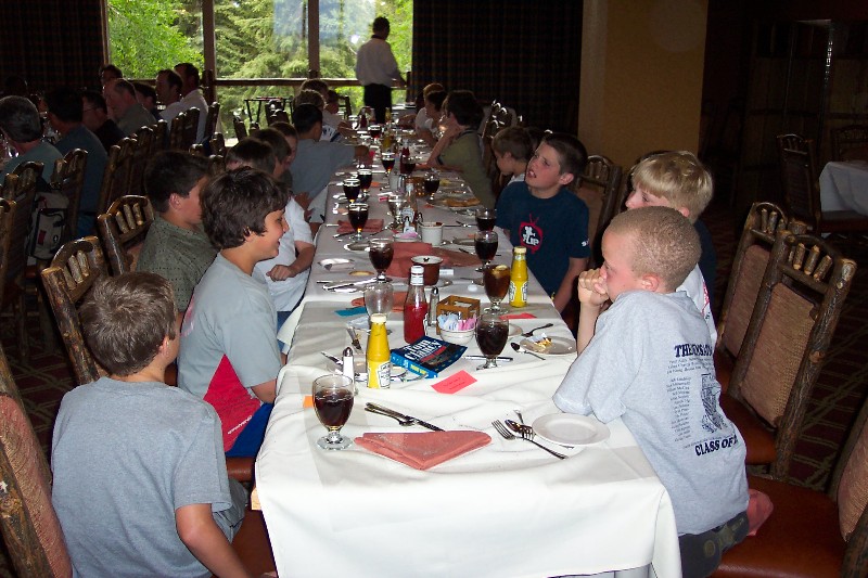 Dinner at Jackson Lake Lodge