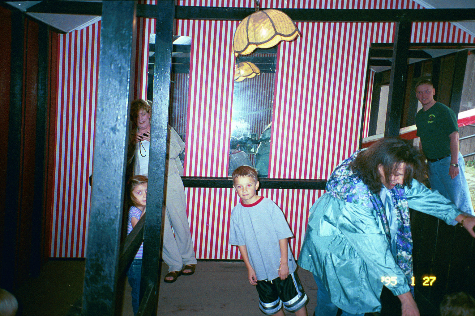 The leaning fun house, San Antonio, Texas. Hard to stand?