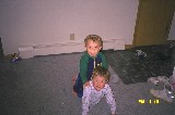 Jacob is a horse for his brother David Jacob is a horse for his brother David